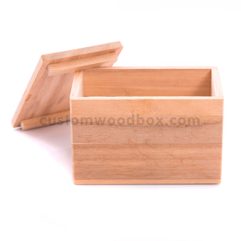 Custom Made Wooden Box for Food