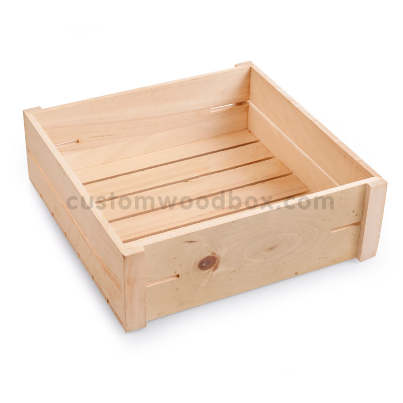 Custom Made Wooden Crate Box